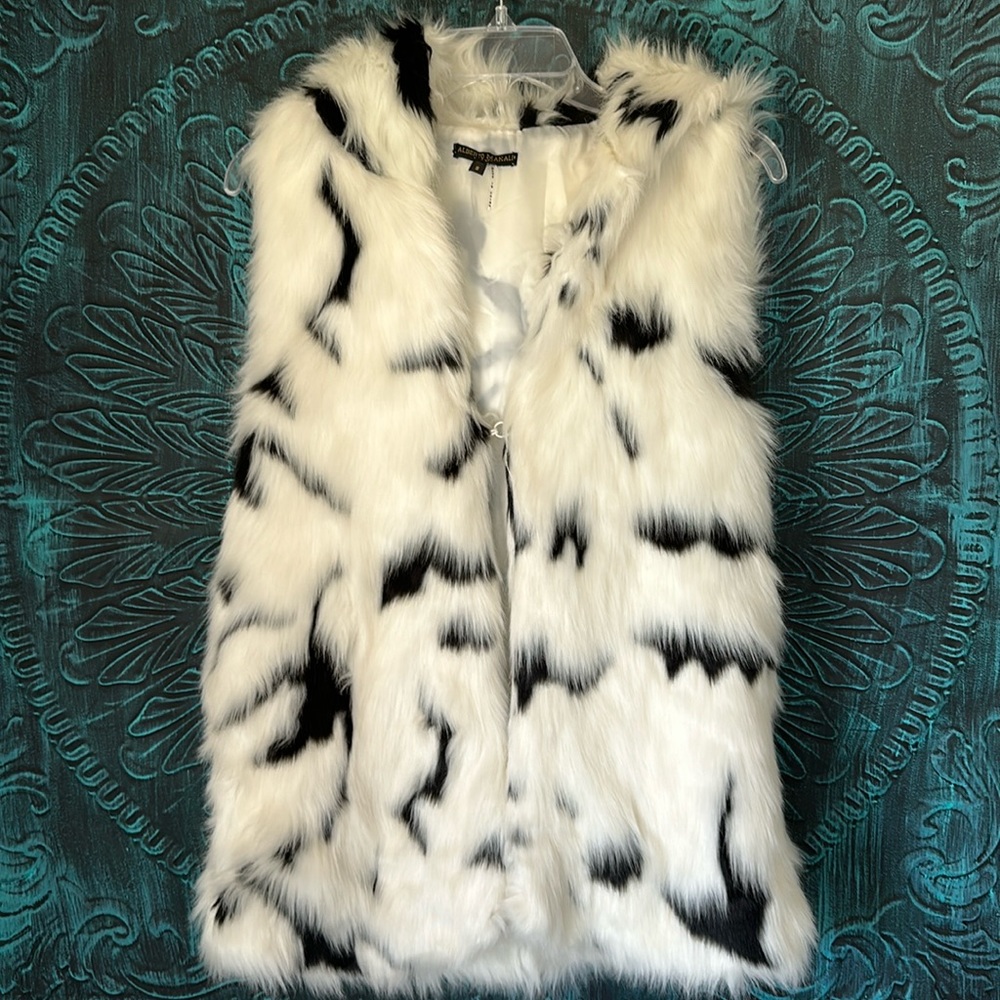 Alberto Makali Fur Vest With Hood